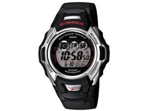 Men's Casio G-Shock Black Silicone Digital 46 mm Watch GWM500A-1A