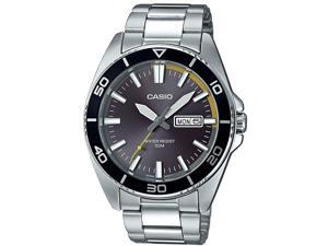 Men's Casio Date Display Stainless Steel Band Watch MTD120D-8AV MTD120D-8A Men's Casio Date Display Stainless Steel Band Watch MTD120D-8AV MTD120D-8A