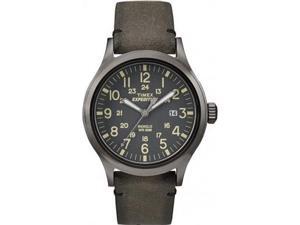 Men's Timex Expedition Scout Leather Strap Watch TW4B01700 Men's Timex Expedition Scout Leather Strap Watch TW4B01700