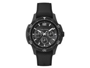 Men's Nautica San Diego Black Silicone Band 46mm Watch NAPSDG001 Men's Nautica San Diego Black Silicone Band 46mm Watch NAPSDG001