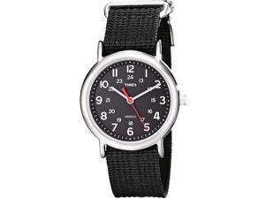 TIMEX WEEKENDER SLIP THRU BLACK/BLACK WATCH T2N647 TIMEX WEEKENDER SLIP THRU BLACK/BLACK WATCH T2N647