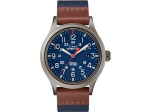 Men's Timex Expedition Scout 20mm Leather Band Watch TW4B14100 TW4B141009J