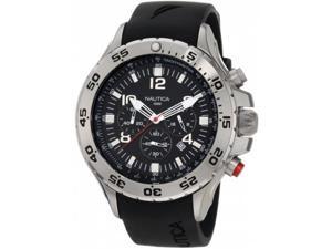 Men's Nautica NST Black Chronograph Watch N14536G Men's Nautica NST Black Chronograph Watch N14536G