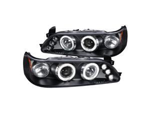 Spec-D Tuning Led Black Projector Headlights for 1993-1997 Toyota Corolla Head Light Assembly Left + Right Pair Spec-D Tuning Led Black Projector Headlights for 1993-1997 Toyota Corolla Head Light Assembly Left + Right Pair