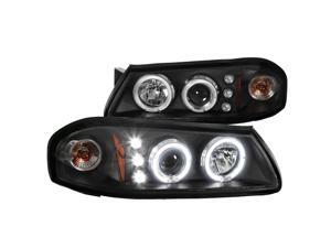 Spec-D Tuning Black Projector Headlights for 2000-2005 Chevy Impala Head Light Assembly Left + Right Pair Spec-D Tuning Black Projector Headlights for 2000-2005 Chevy Impala Head Light Assembly Left + Right Pair