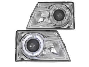 Spec-D Tuning for 1998-2000 Ford Ranger Chrome/Clear Halo Ring Projector Headlights 1998 1999 2000 (Left+Right) Spec-D Tuning for 1998-2000 Ford Ranger Chrome/Clear Halo Ring Projector Headlights 1998 1999 2000 (Left+Right)