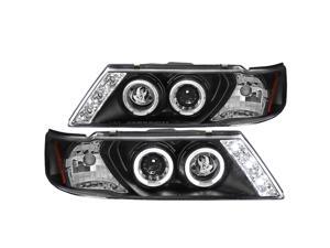 Spec-D Tuning Black Led Projector Headlights for 1995-1999 Nissan Sentra Head Light Assembly Left + Right Pair Spec-D Tuning Black Led Projector Headlights for 1995-1999 Nissan Sentra Head Light Assembly Left + Right Pair