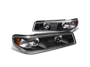 Spec-D Tuning 2004-2012 Colorado Canyon Black Bumper Signal Lights Corner Lamps 2004 2005 2006 2007 2008 2009 2010 2011 2012 (Left + Right) Spec-D Tuning 2004-2012 Colorado Canyon Black Bumper Signal Lights Corner Lamps 2004 2005 2006 2007 2008 2009 2010 2011 2012 (Left + Right)