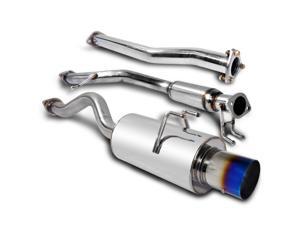 Spec-D Tuning for 2006-2011 Honda Civic 2Dr Exhaust Catback System Burnt Rainbow Tip 2006 2007 2008 2009 2010 2011 Spec-D Tuning for 2006-2011 Honda Civic 2Dr Exhaust Catback System Burnt Rainbow Tip 2006 2007 2008 2009 2010 2011