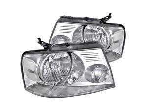 Spec-D Tuning Clear Headlights for 2004-2008 Ford F150 Pickup Truck Head Light Assembly Left + Right Pair Spec-D Tuning Clear Headlights for 2004-2008 Ford F150 Pickup Truck Head Light Assembly Left + Right Pair