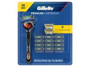 Gillette Fusion5 Proglide Cartridges 12 Proglide  2 Proshield 14 Count