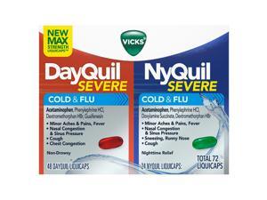 Vicks NyQuil and DayQuil LiquiCaps Combo Pack (72 Count) Vicks NyQuil and DayQuil LiquiCaps Combo Pack (72 Count)
