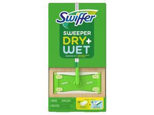 Swiffer Sweeper Dry + Wet sweeping Kit (1 Sweeper, 14 Dry Cloths, 6 Wet Cloths) Swiffer Sweeper Dry + Wet sweeping Kit (1 Sweeper, 14 Dry Cloths, 6 Wet Cloths)