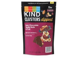 Kind Dark Chocolate and Vanilla Nut and Berries Dipped Clusters (12 Ounce) Kind Dark Chocolate and Vanilla Nut and Berries Dipped Clusters (12 Ounce)