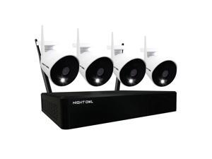 Night Owl CL-2WNP1-4L Expandable 10 Channel Wi-Fi NVR w/ (4) 1080p Wi-Fi IP Spotlight Cameras & 1TB Hard Drive Night Owl CL-2WNP1-4L Expandable 10 Channel Wi-Fi NVR w/ (4) 1080p Wi-Fi IP Spotlight Cameras & 1TB Hard Drive
