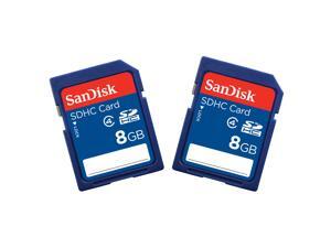 SanDisk 8GB SDHC Memory Card - 2 pk. SanDisk 8GB SDHC Memory Card - 2 pk.