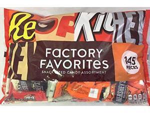 Hershey's Factory Favorites, Snack Size (145 ct.) Hershey's Factory Favorites, Snack Size (145 ct.)
