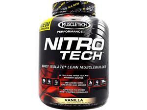 Performance Series Nitro-Tech Vanilla - Muscletech - 4 lb - Powder Performance Series Nitro-Tech Vanilla - Muscletech - 4 lb - Powder