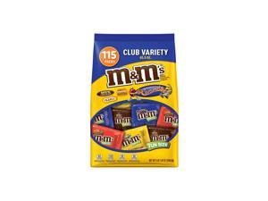 M&M'S Chocolate Candy Fun Size Club Variety Mix (65.5 oz., 115 ct.) M&M'S Chocolate Candy Fun Size Club Variety Mix (65.5 oz., 115 ct.)