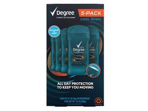 Degree Men Dry Protection Anti-Perspirant, Cool Rush (2.7 Ounce, 5 Pack) Degree Men Dry Protection Anti-Perspirant, Cool Rush (2.7 Ounce, 5 Pack)