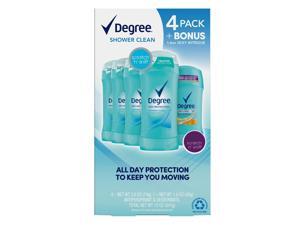 Degree Dry Protection Deodorant, Shower Clean (2.6 Ounce, 4 Pack) Degree Dry Protection Deodorant, Shower Clean (2.6 Ounce, 4 Pack)