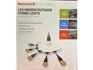 Honeywell LED Indoor/Outdoor String Lights, 24' Length Honeywell LED Indoor/Outdoor String Lights, 24' Length