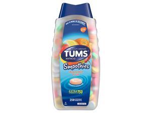 TUMS Antacid Extra Strength Smoothies, 250 Chewable Tablets TUMS Antacid Extra Strength Smoothies, 250 Chewable Tablets