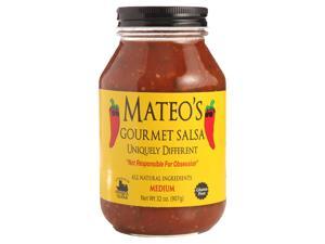 Mateo's Gourmet Salsa Medium, 32 Ounce