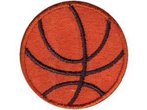 Wrights Iron-On Appliques-Basketball 1-1/2" 1/Pkg