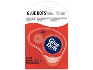 Glue Dots 3/8" Craft Dot 'n Go Disposable Dispenser-200 Clear Dots Glue Dots 3/8" Craft Dot 'n Go Disposable Dispenser-200 Clear Dots