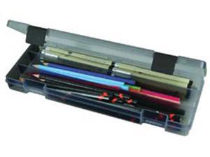 ArtBin Pencil Box-12.38"X4.875"X1.75" Translucent Charcoal ArtBin Pencil Box-12.38"X4.875"X1.75" Translucent Charcoal
