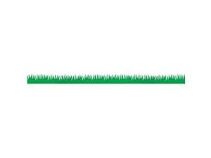 Classroom Diecut Borders 3"X36" 12/Pkg-Green Grass Classroom Diecut Borders 3"X36" 12/Pkg-Green Grass