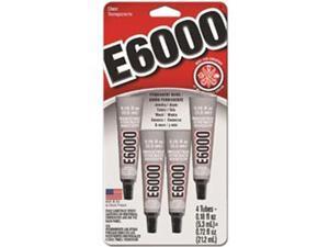 E-6000 Multi-Purpose Adhesive .18ounces 4/Pkg- E-6000 Multi-Purpose Adhesive .18ounces 4/Pkg-