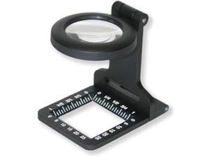 Metal Linen Test Folding Metal Magnifier W/Pouch- Metal Linen Test Folding Metal Magnifier W/Pouch-