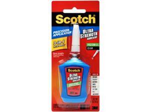 Scotch Super Glue Liquid Precision Applicator 0.14 oz Clear ADH670 Scotch Super Glue Liquid Precision Applicator 0.14 oz Clear ADH670