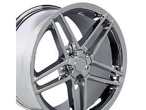 oe wheels 18 inch fits chevy camaro corvette pontiac firebird c6 z06 style cv07a chrome 18x9.5 rim oe wheels 18 inch fits chevy camaro corvette pontiac firebird c6 z06 style cv07a chrome 18x9.5 rim