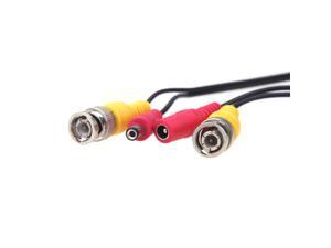131ft BNC DC Connector Video Power Siamese Cable for CCTV Camera DVR 131ft BNC DC Connector Video Power Siamese Cable for CCTV Camera DVR