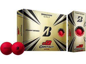 Bridgestone Golf Co. E12 Soft (MATTE RED) Golf Balls