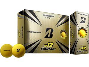 Bridgestone Golf Co. E12 Soft (MATTE YELLOW) Golf Balls