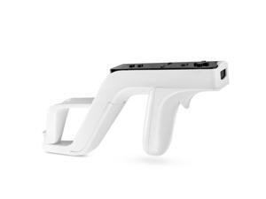Zapper Gun for Nintendo Wii Wireless Blaster Remote Wiimote Controller Game Attachment, Links Remote Nunchuk for Shooting Sport Games Light White Zapper Gun for Nintendo Wii Wireless Blaster Remote Wiimote Controller Game Attachment, Links Remote Nunchuk for Shooting Sport Games Light White