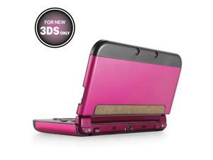 Plastic + Aluminium Full Body Protective Snap-on Hard Shell Skin Case Cover Hot Pink for New Nintendo 3DS 2015 Plastic + Aluminium Full Body Protective Snap-on Hard Shell Skin Case Cover Hot Pink for New Nintendo 3DS 2015