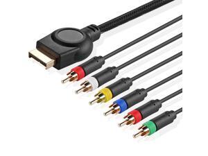 PS3 Component AV Cable (6 Feet) Premium High Resolution HDTV Component RCA Audio Video Cable for Sony PlayStation 3 PS3 and PlayStation 2 PS2 Gaming Console PS3 Component AV Cable (6 Feet) Premium High Resolution HDTV Component RCA Audio Video Cable for Sony PlayStation 3 PS3 and PlayStation 2 PS2 Gaming Console