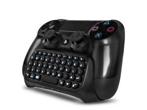 PS4 Bluetooth Mini Wireless Chatpad Message Game Controller Gamepad Joystick Keyboard for Sony Playstation 4 PS 4 Controller Black