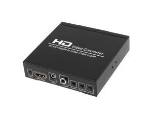 SCART to HDMI Converter Video Audio Adapter Box with SCART/HD Switch, PAL/NTSC Video Scaler, 1080P/720P Upscaler Support HDMI Connector Output, 3.5mm AUX Jack and Coaxial Audio Output SCART to HDMI Converter Video Audio Adapter Box with SCART/HD Switch, PAL/NTSC Video Scaler, 1080P/720P Upscaler Support HDMI Connector Output, 3.5mm AUX Jack and Coaxial Audio Output