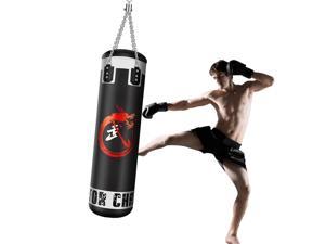 Kids Punching Bag Adult Unfilled Kick Boxing Training Bag MMA Martial Arts Glove