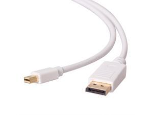 Mini DisplayPort (Thunderbolt Port Compatible) to DisplayPort DP Cable Adapter 6 Feet