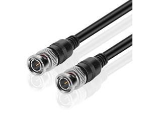 BNC RG-59/U Cable (6 Feet) - BNC Male To Male Extension Connector Adapter RF Professional RG-59/U Grade Coaxial Wire Cord Cable Jack Plug for Video Security Camera CCTV Systems, Oscilloscope BNC RG-59/U Cable (6 Feet) - BNC Male To Male Extension Connector Adapter RF Professional RG-59/U Grade Coaxial Wire Cord Cable Jack Plug for Video Security Camera CCTV Systems, Oscilloscope
