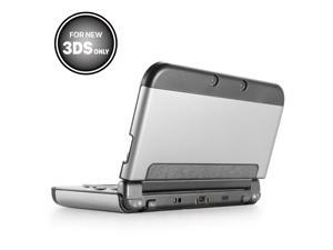 Plastic + Aluminium Full Body Protective Snap-on Hard Shell Skin Case Cover Silver for New Nintendo 3DS 2015 Plastic + Aluminium Full Body Protective Snap-on Hard Shell Skin Case Cover Silver for New Nintendo 3DS 2015
