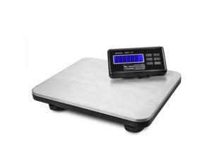 Industrial Digital Shipping Postal Scales, Max Weight 200KG 440lb w/ LCD Backlight Display & AC Adapter, Heavy Duty Stainless Steel Platform for Medium to Small Packages Parcel Small Pet Puppy