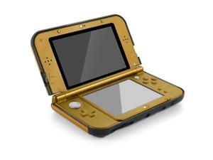 Plastic + Aluminium Full Body Protective Snap-on Hard Shell Skin Case Cover Gold for New Nintendo 3DS LL XL 2015 Plastic + Aluminium Full Body Protective Snap-on Hard Shell Skin Case Cover Gold for New Nintendo 3DS LL XL 2015